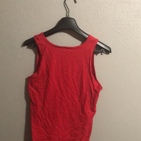 Small Red Men’s Tank Top - Picture 2 of 2